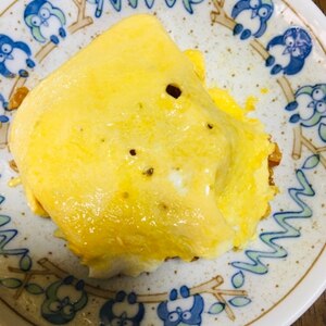 ヘルシーなとろとろ大豆のオムライス